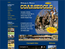 Tablet Screenshot of coarsegoldca.com